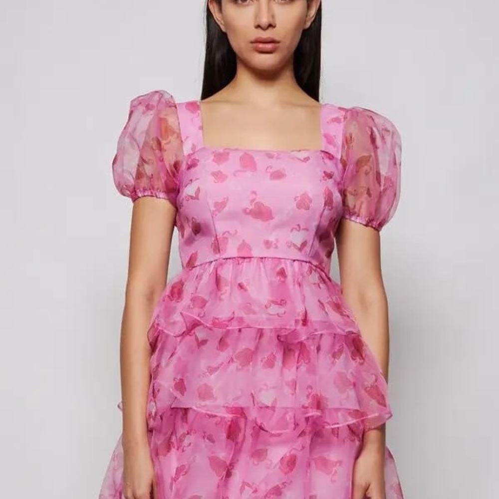 Brand new mini heart Pink Mini Dress